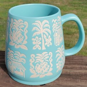 Opalhouse Tiki Coffee Mug from Target Turquoise / Aqua Blue